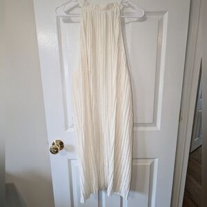 NWT banana Republic cream dress